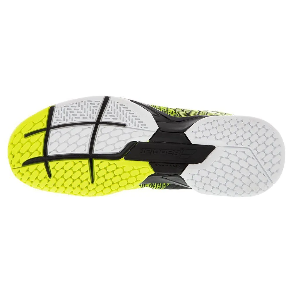 Men's Propulse Blast Black and Fluo Aero Tennis Shoes