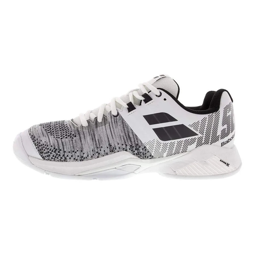 Men's Propulse Blast White and Black Tennis Shoes