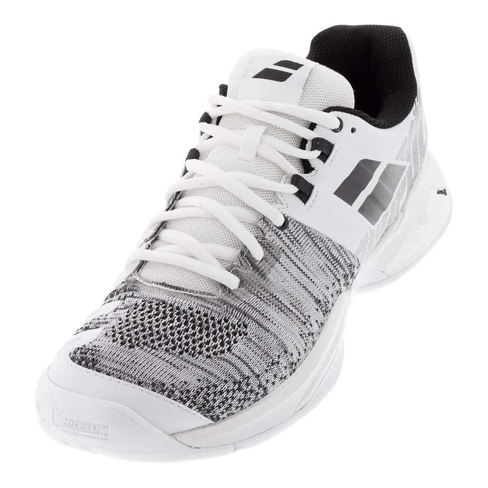 Men's Propulse Blast White and Black Tennis Shoes