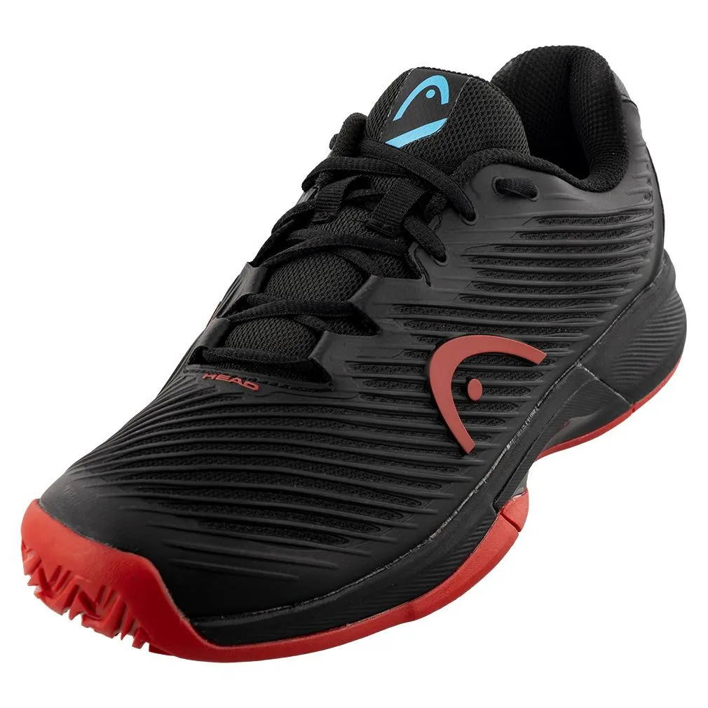 Men's Revolt Pro 4.0 Pickleball Shoes Black and Red