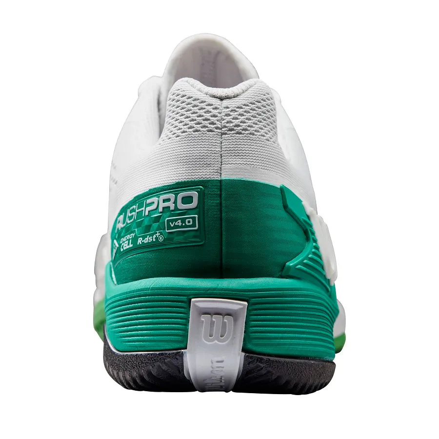 Men's Rush Pro 4.0 Tennis Shoe - White, Green