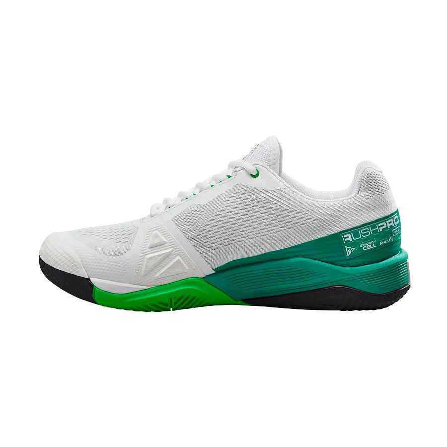 Men's Rush Pro 4.0 Tennis Shoe - White, Green