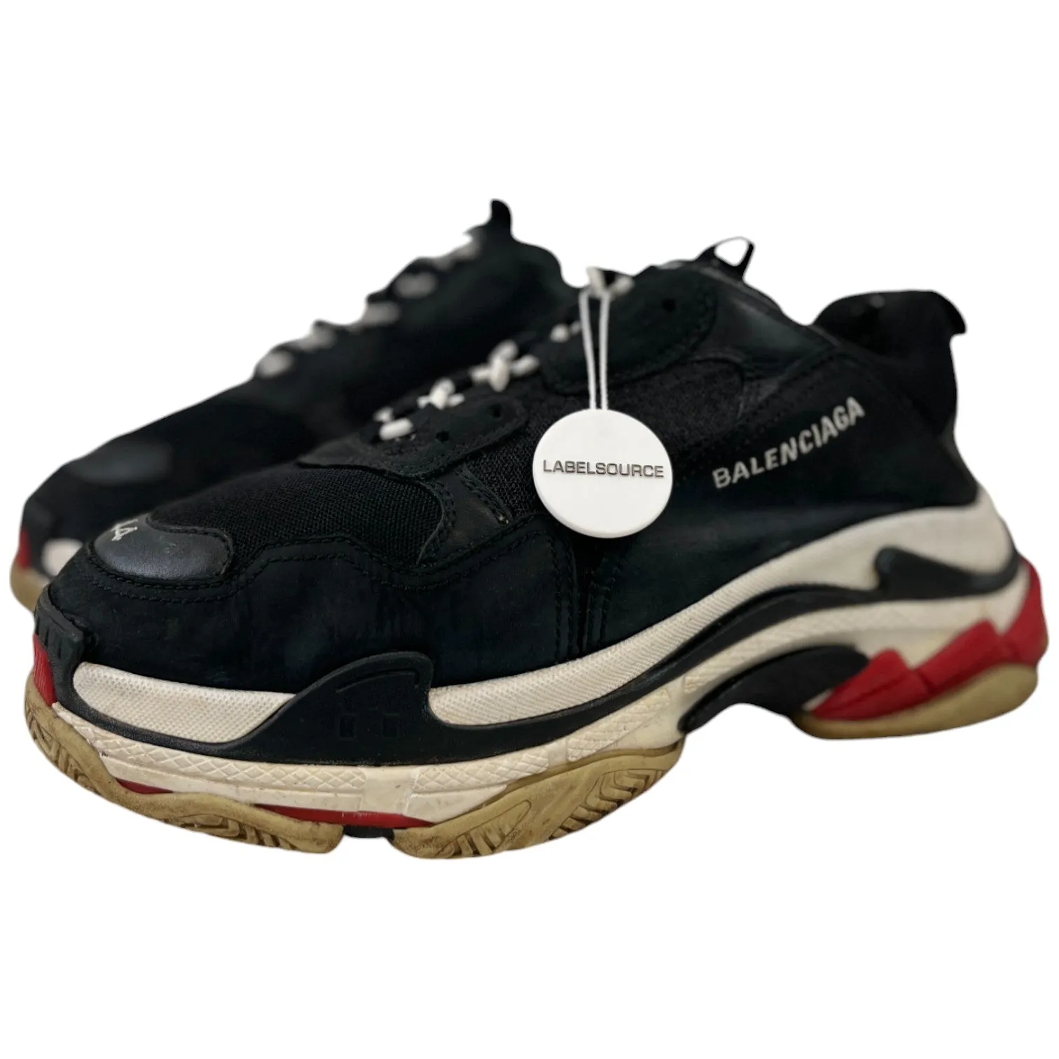 Men's Triple S Low Trainers Black Size EU 44 / UK 10