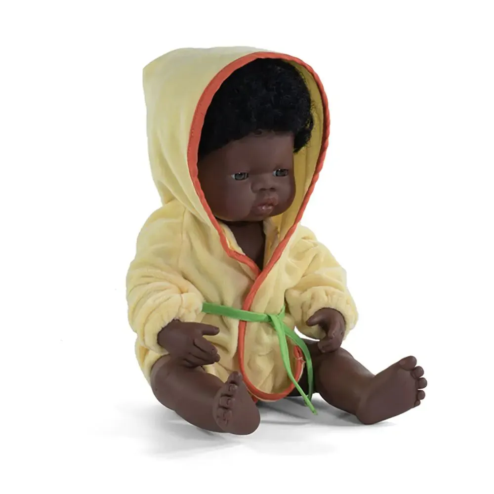 Miniland Baby Doll African Boy 15"