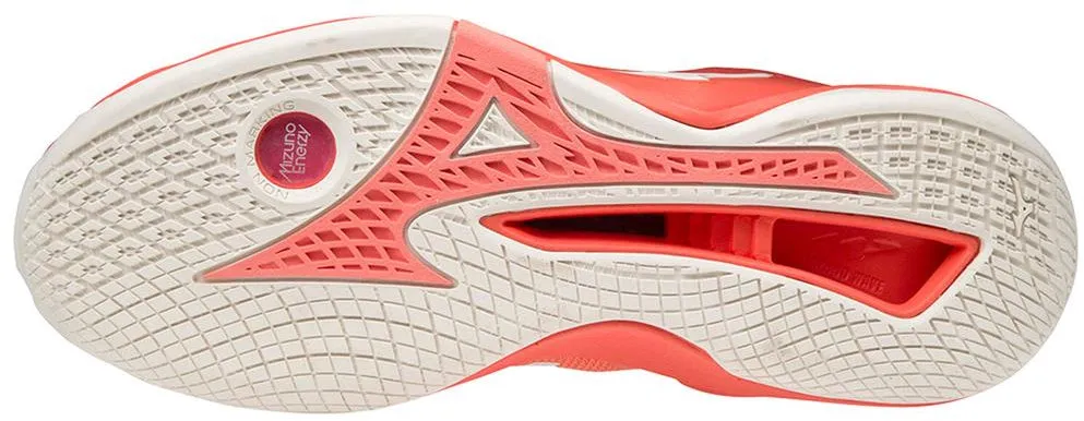 Mizuno Wave Stealth Neo Womens Netball Shoes - Orange