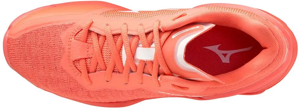 Mizuno Wave Stealth Neo Womens Netball Shoes - Orange