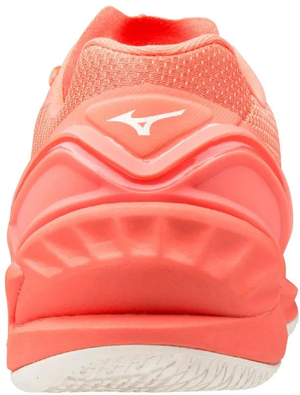 Mizuno Wave Stealth Neo Womens Netball Shoes - Orange