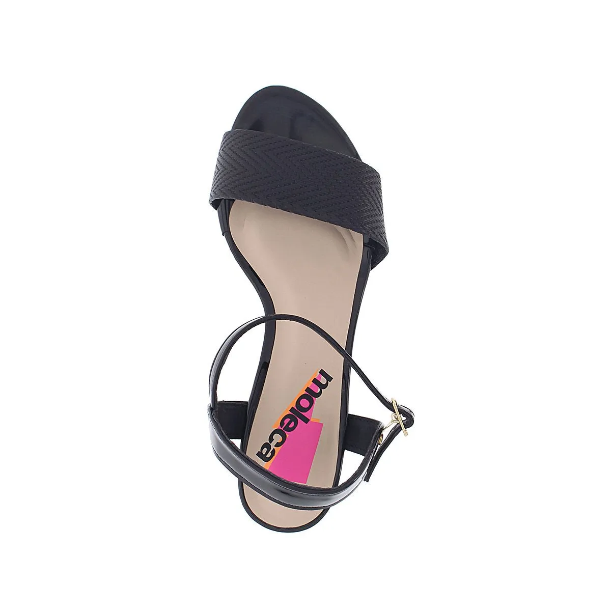 Moleca 5259.605 Women Mid Heel Sandal in Black