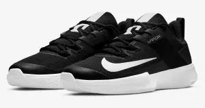 Nike Court Vapor Lite HC Tennis Men's Shoes DC3432-008 Black/White