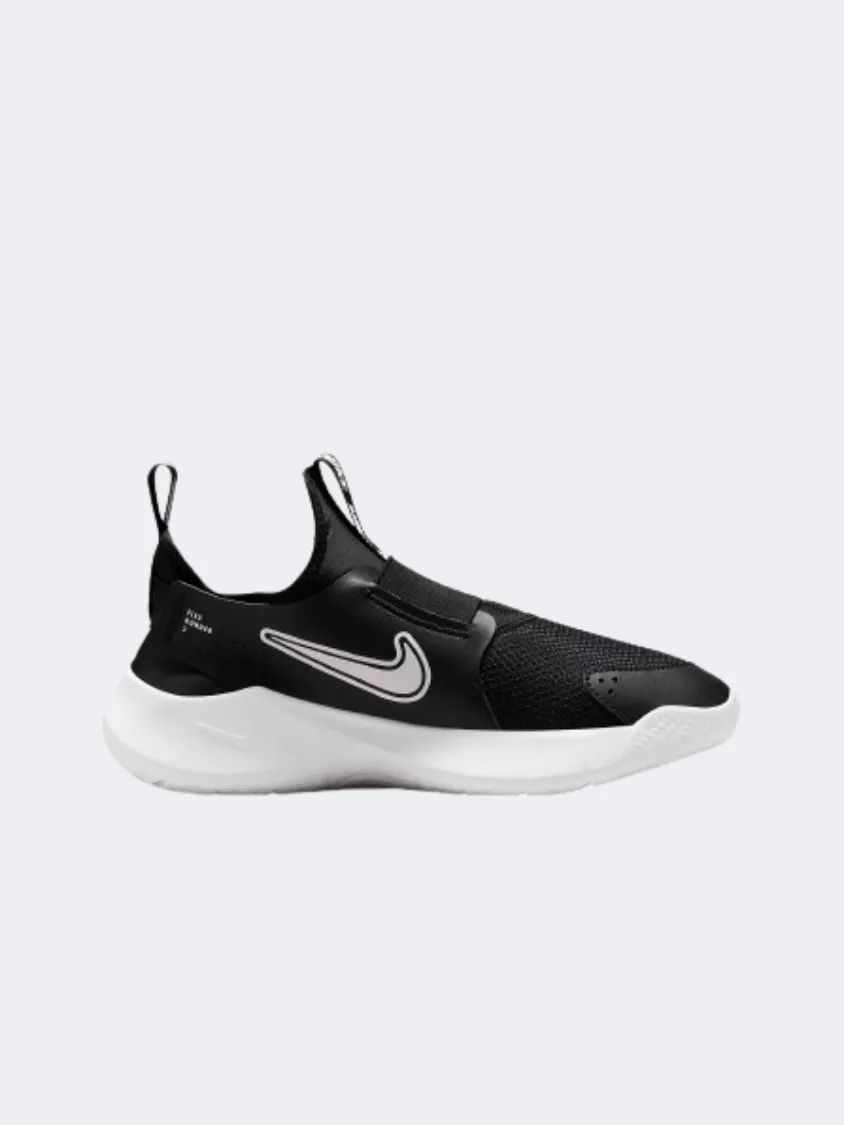 Nike Flex Runner 3 Gs-Boys Running Shoes Black/White