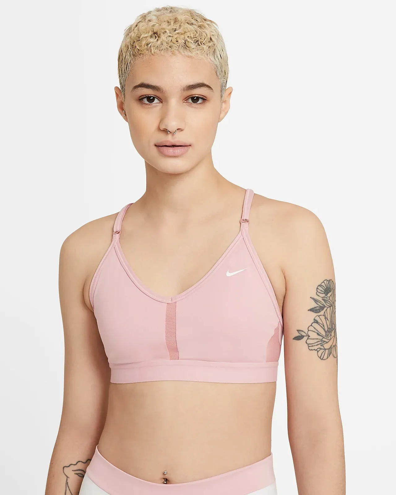 Nike Women's Indy Sports Bra - Baby Pink