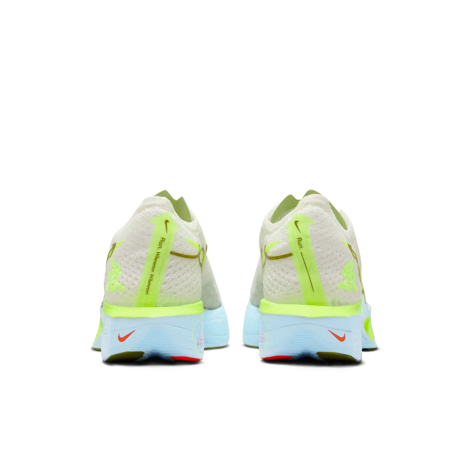 Nike Women's Vaporfly 3 Running Shoes Sail / Olive Aura / Volt / Glacier Blue