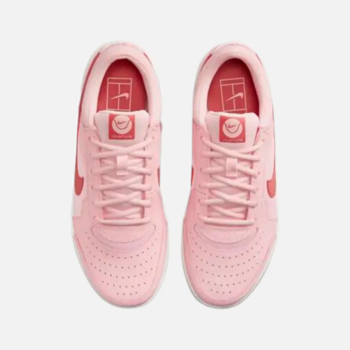 NikeCourt Air Zoom Lite 3 Women's Tennis Shoes -Pink Bloom/Sail/Coconut Milk/Adobe