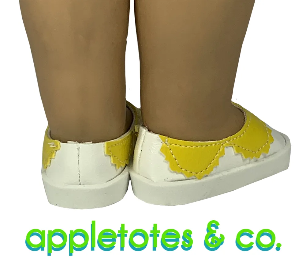 Oopsie Daisy Shoes Sewing Pattern for 18" Dolls