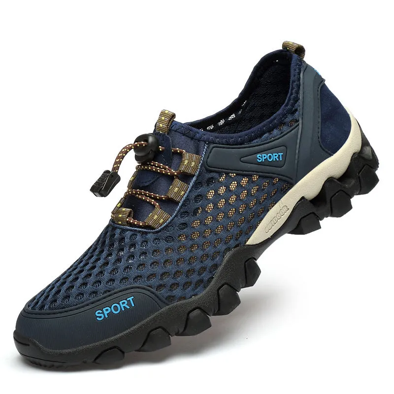 Outdoor Summer Leisure Mesh Breathable Hiking Shoes