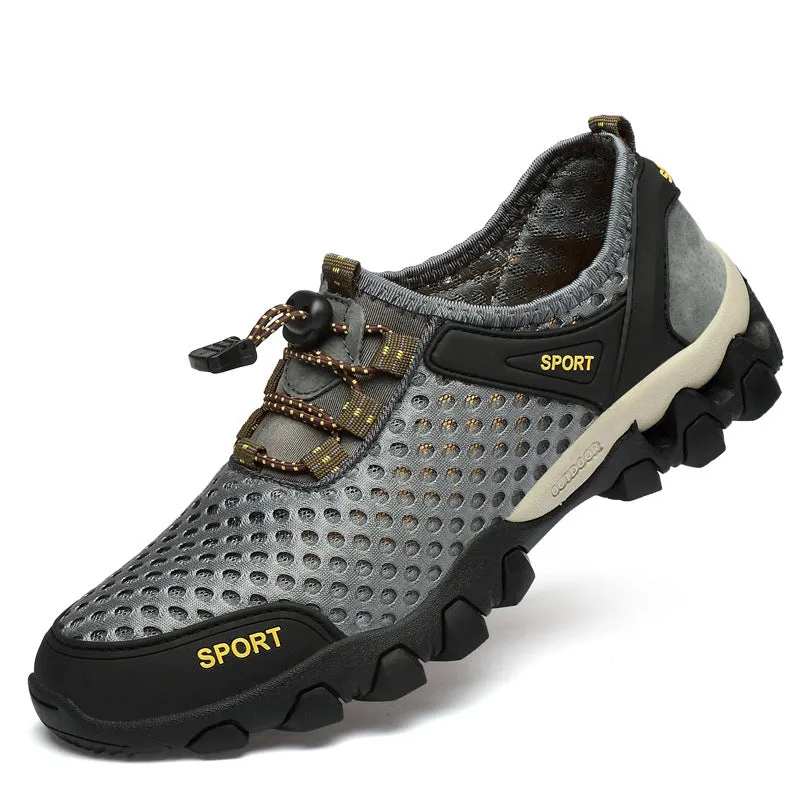 Outdoor Summer Leisure Mesh Breathable Hiking Shoes