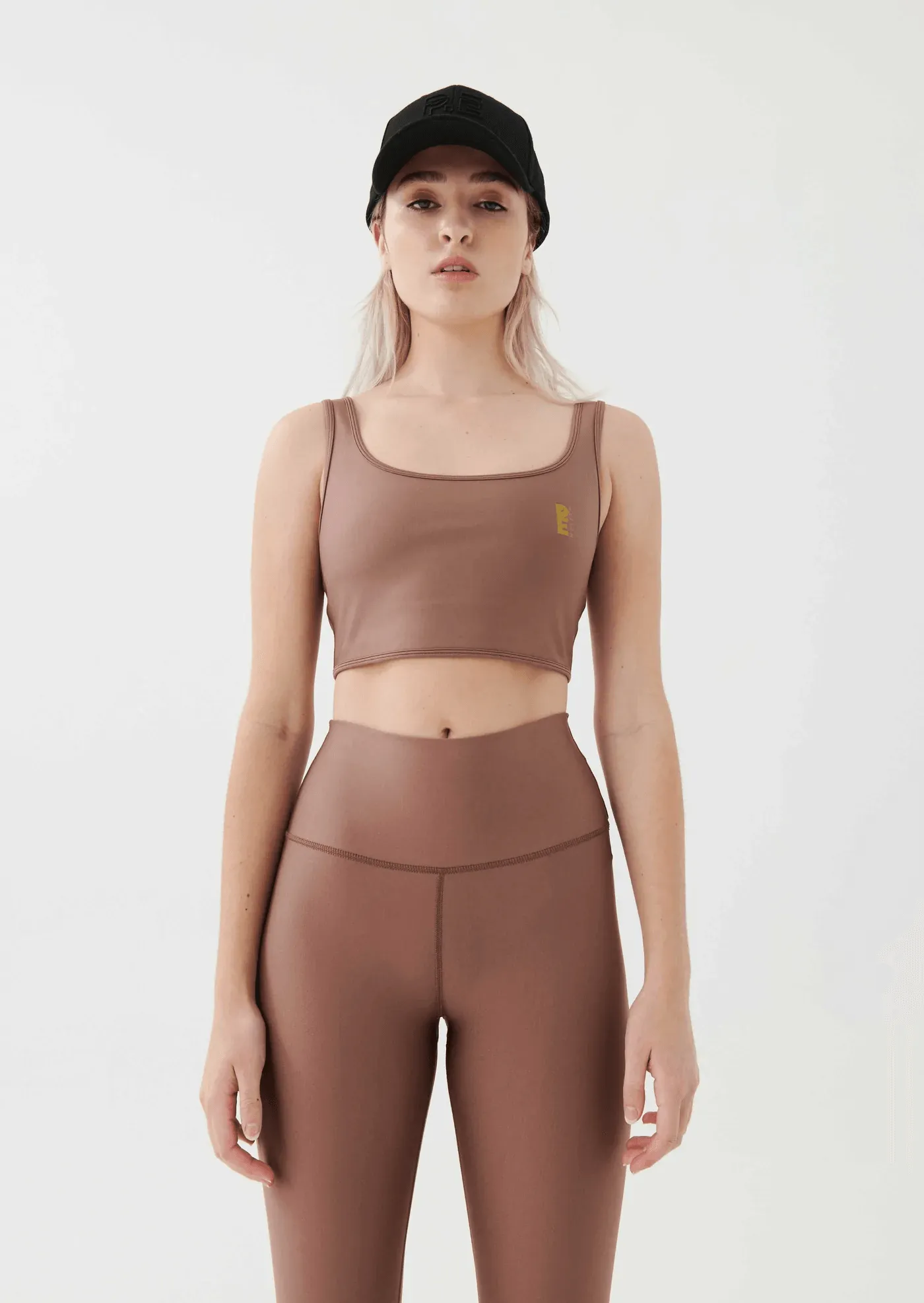 P.E Nation All Around Sports Bra - Acorn