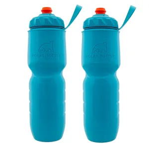 Polar 24oz. 2 Pack Insulated Water Bottle