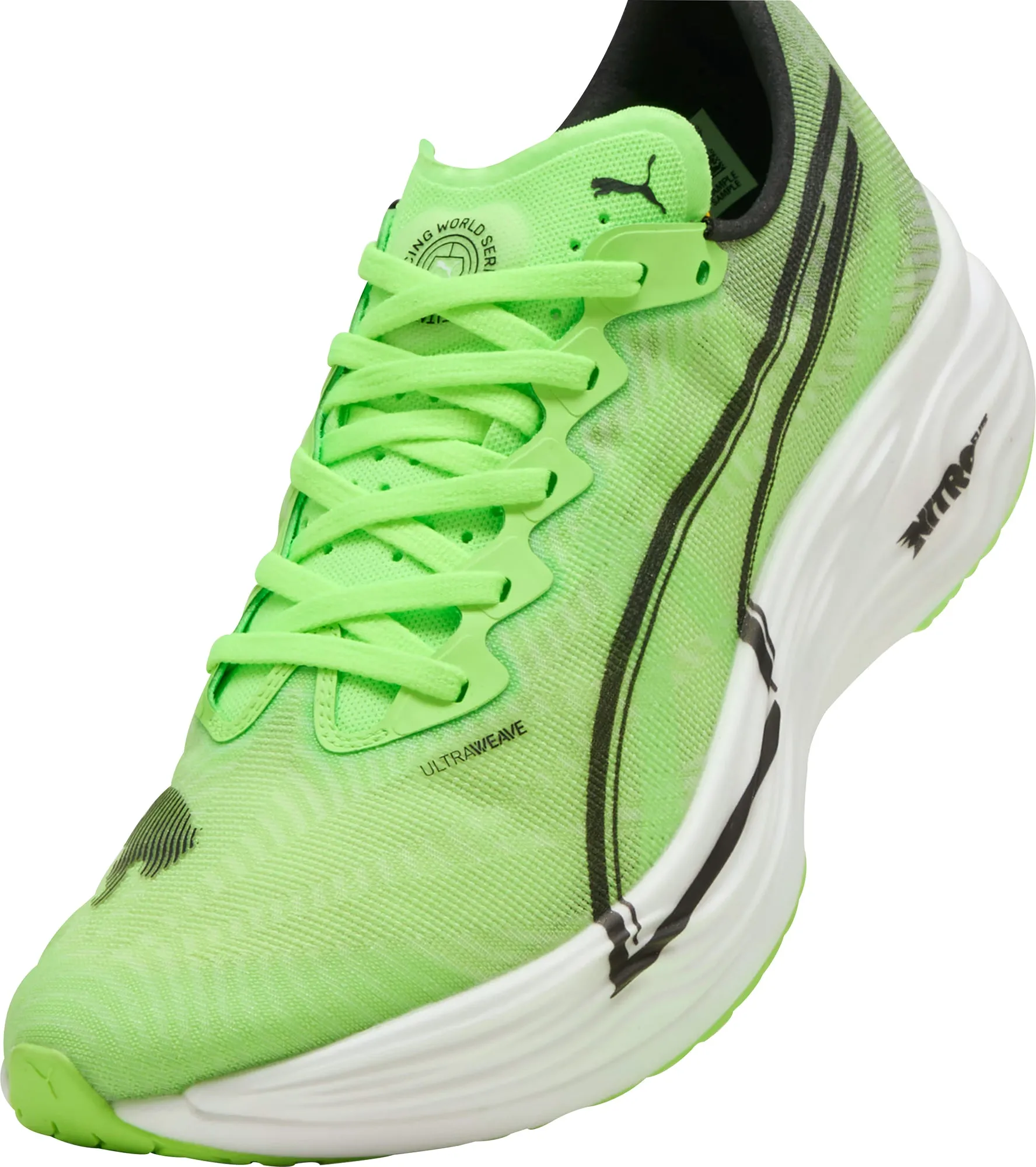 Puma Deviate Nitro Elite 3 HYROX Mens Running Shoes - Green