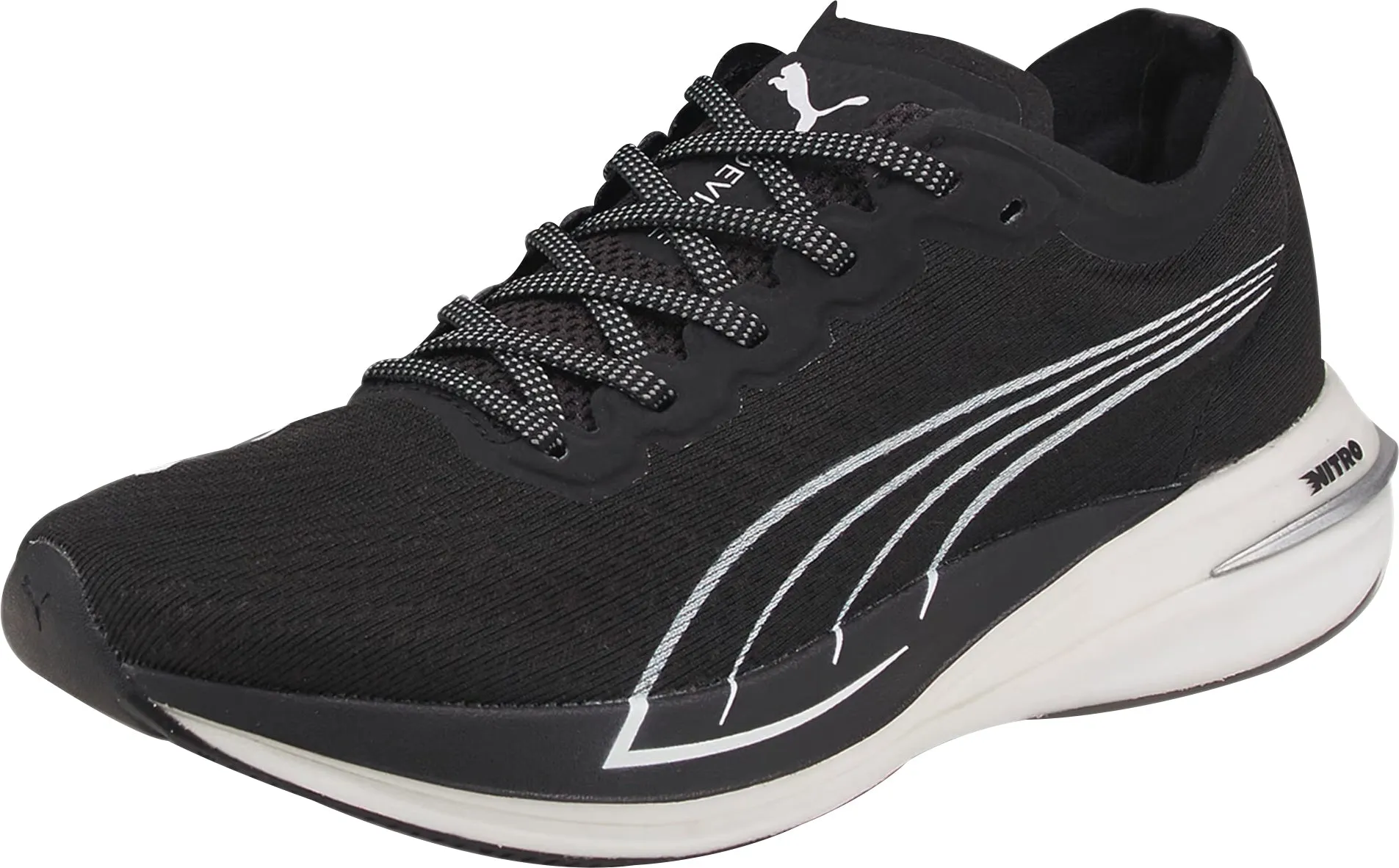 Puma Deviate Nitro Womens Running Shoes - Black