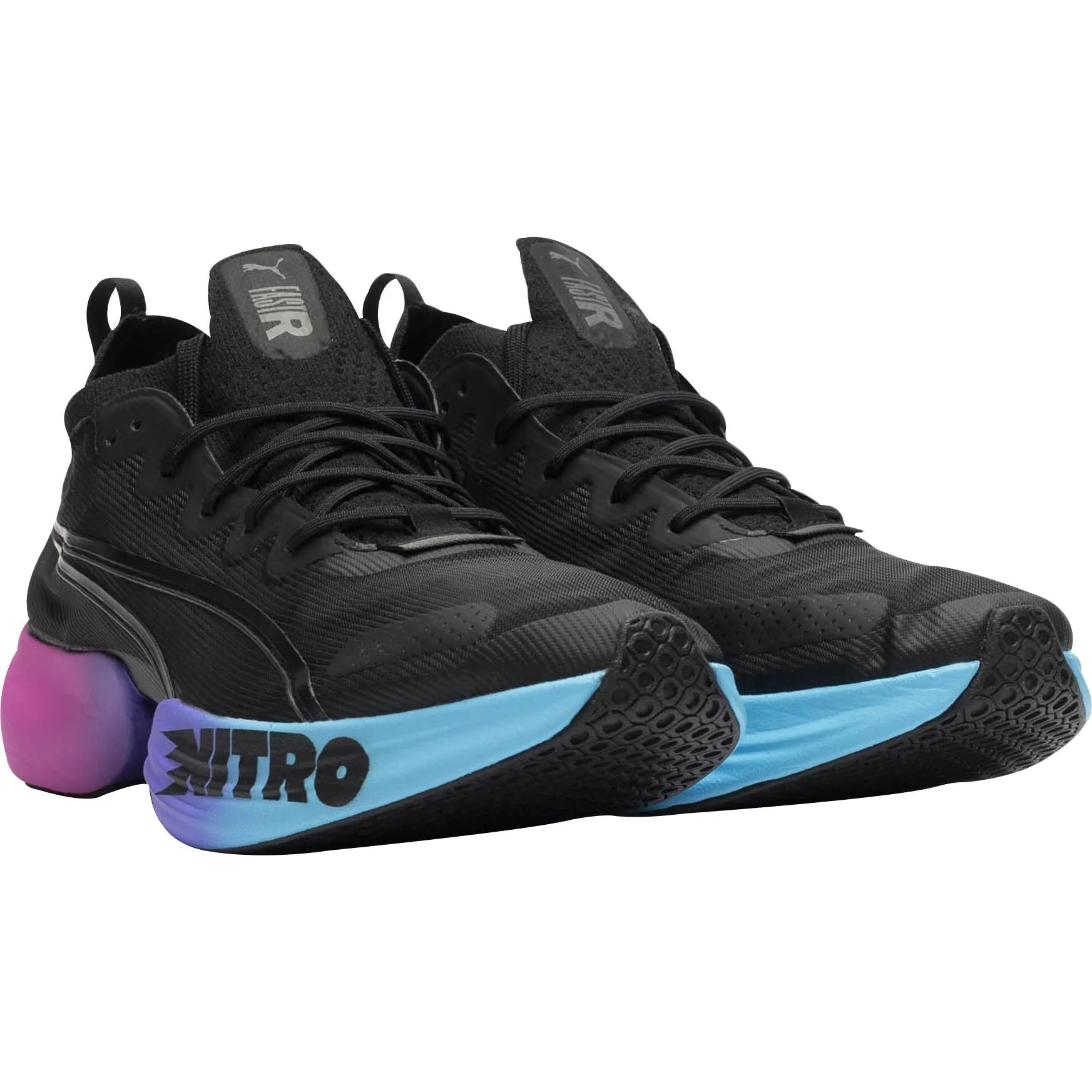 Puma Fast-R Nitro Elite Mens Running Shoes - Black