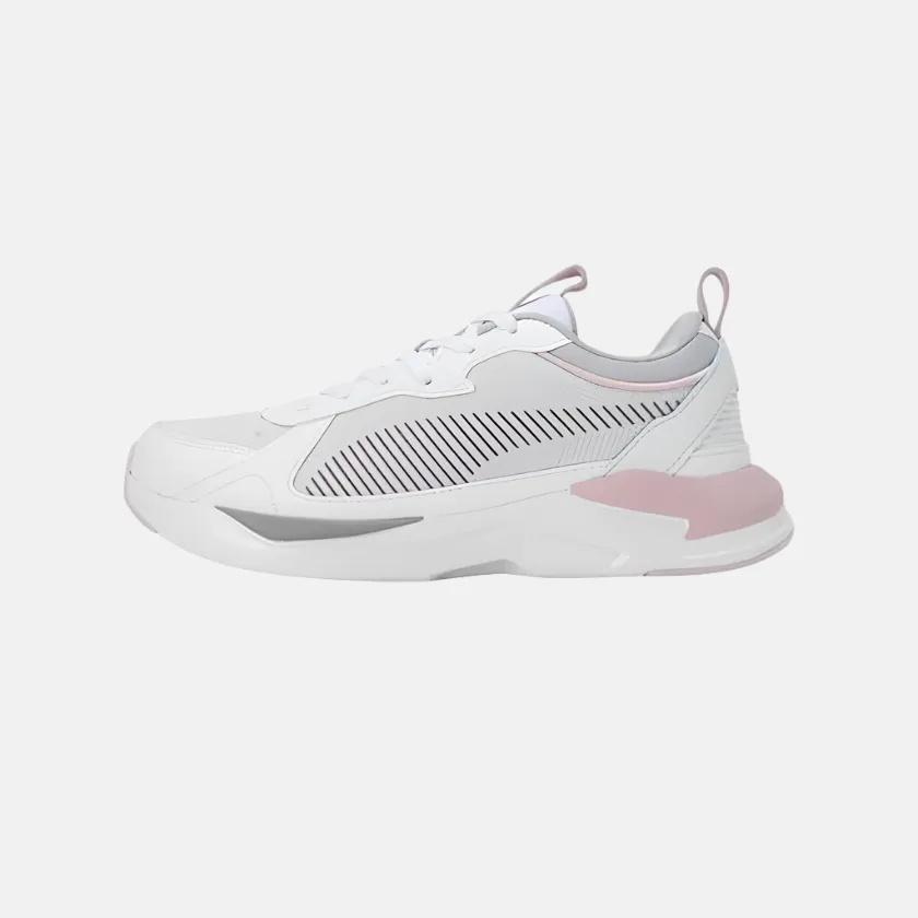 Puma X- Ray Airflex Womens Lifestyle Shoes -White-Silver Mist-Dewdrop