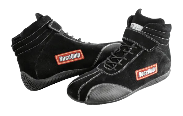 RaceQuip Euro Carbon-L Series Race Shoes - Black - 16 US Mens - 30500160