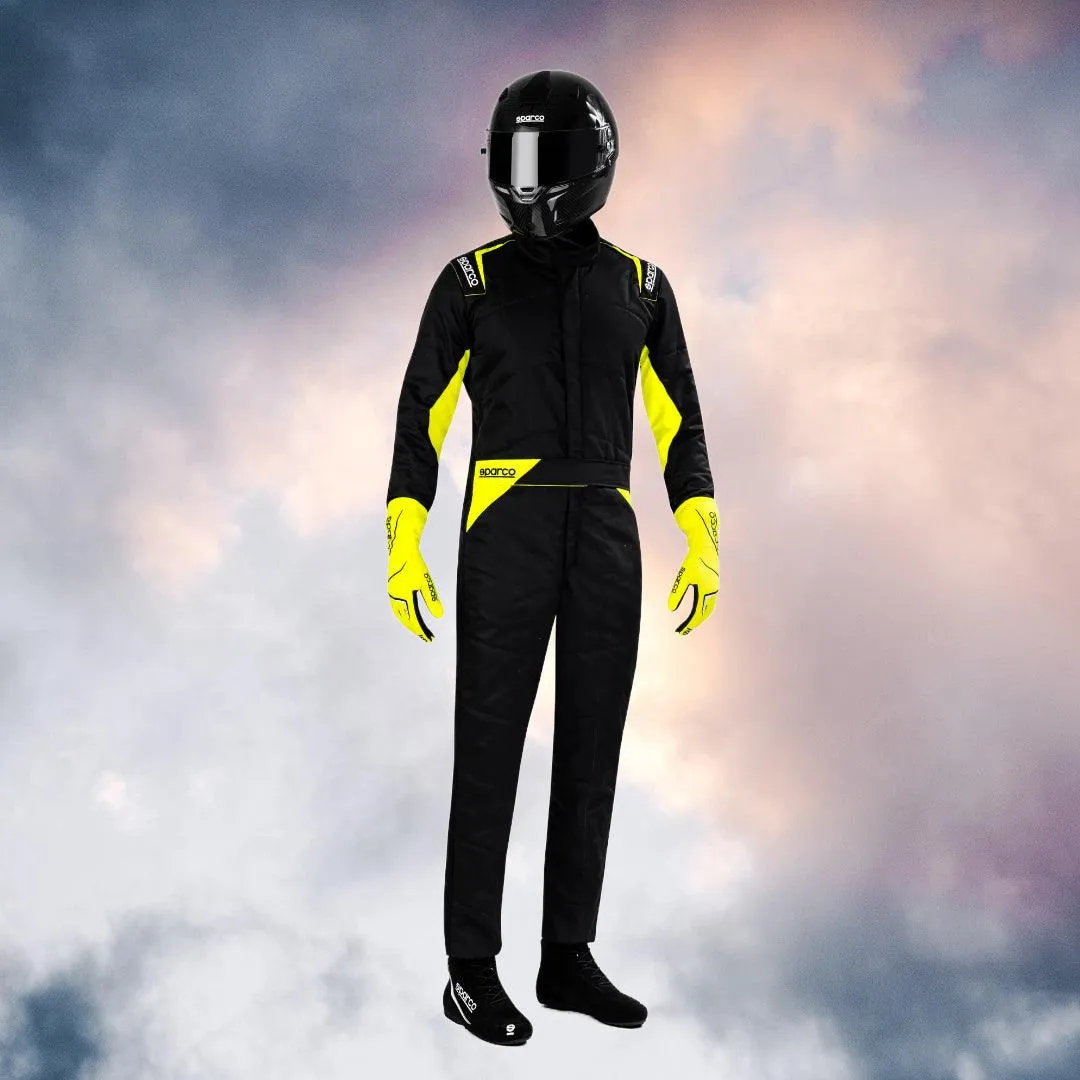 Racing Suit Sparco Sprint R566 Black/Yellow