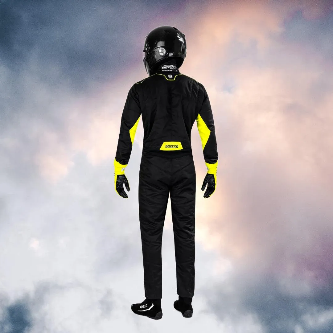 Racing Suit Sparco Sprint R566 Black/Yellow