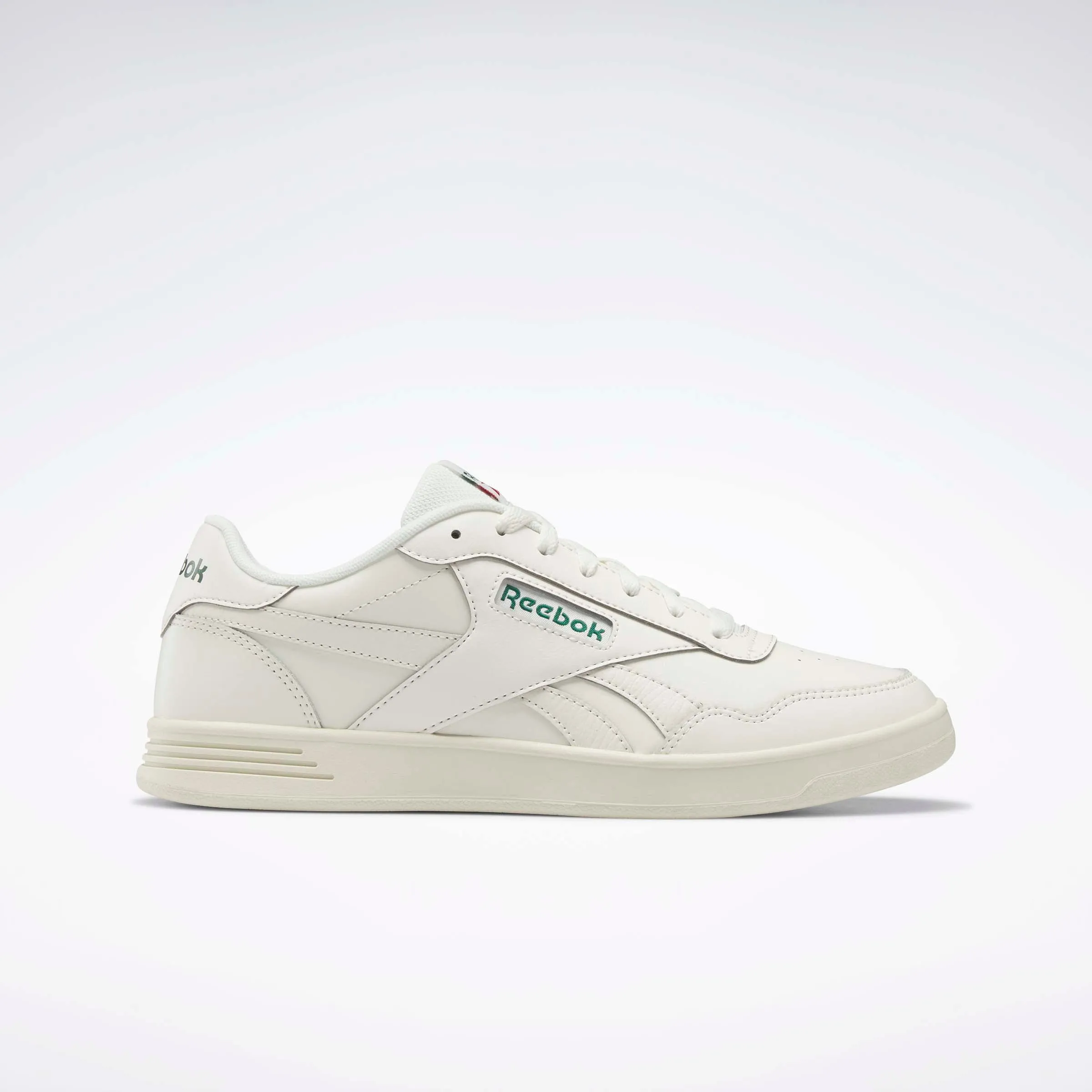 Reebok Court Advance Chalk/Dark Green/Flash Red