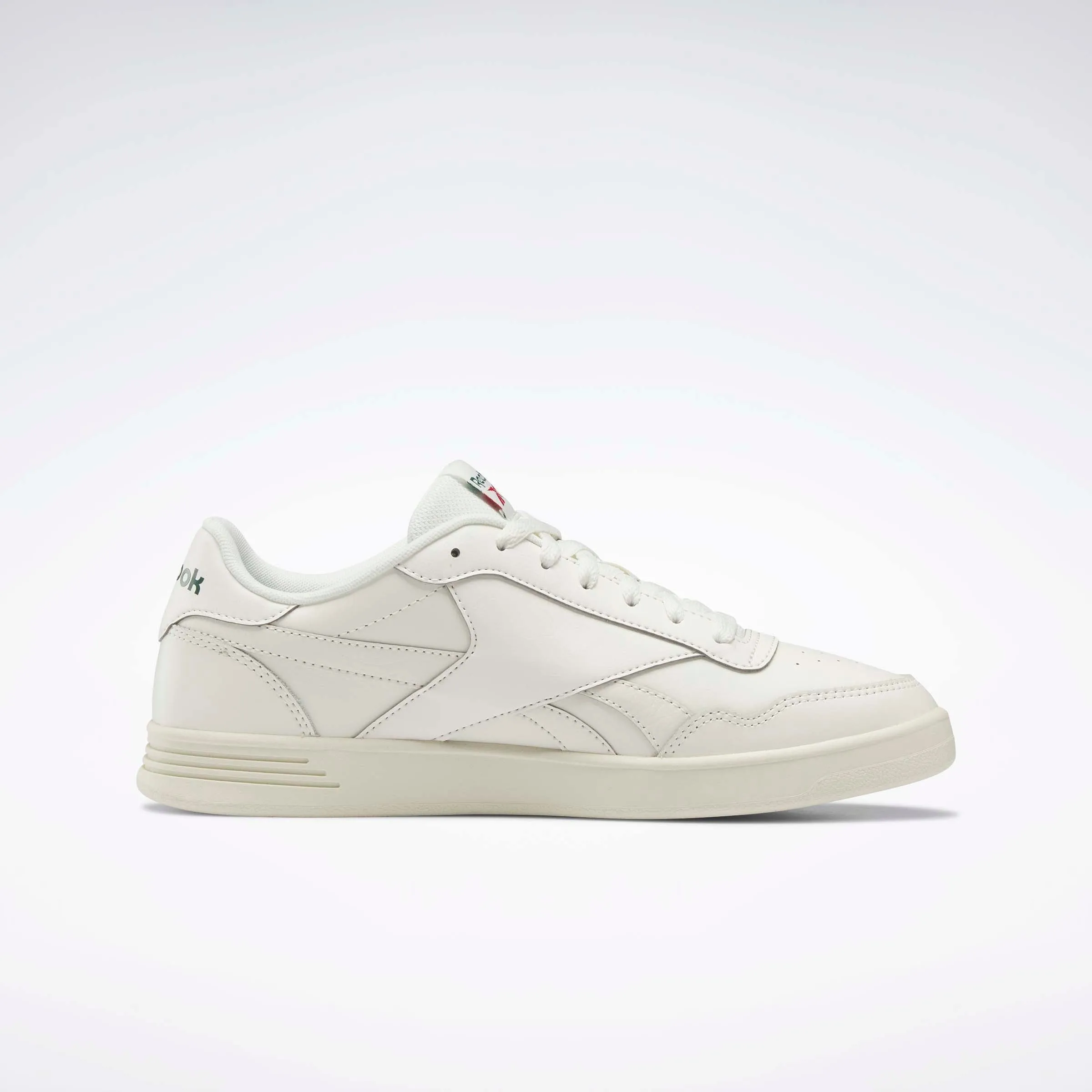 Reebok Court Advance Chalk/Dark Green/Flash Red