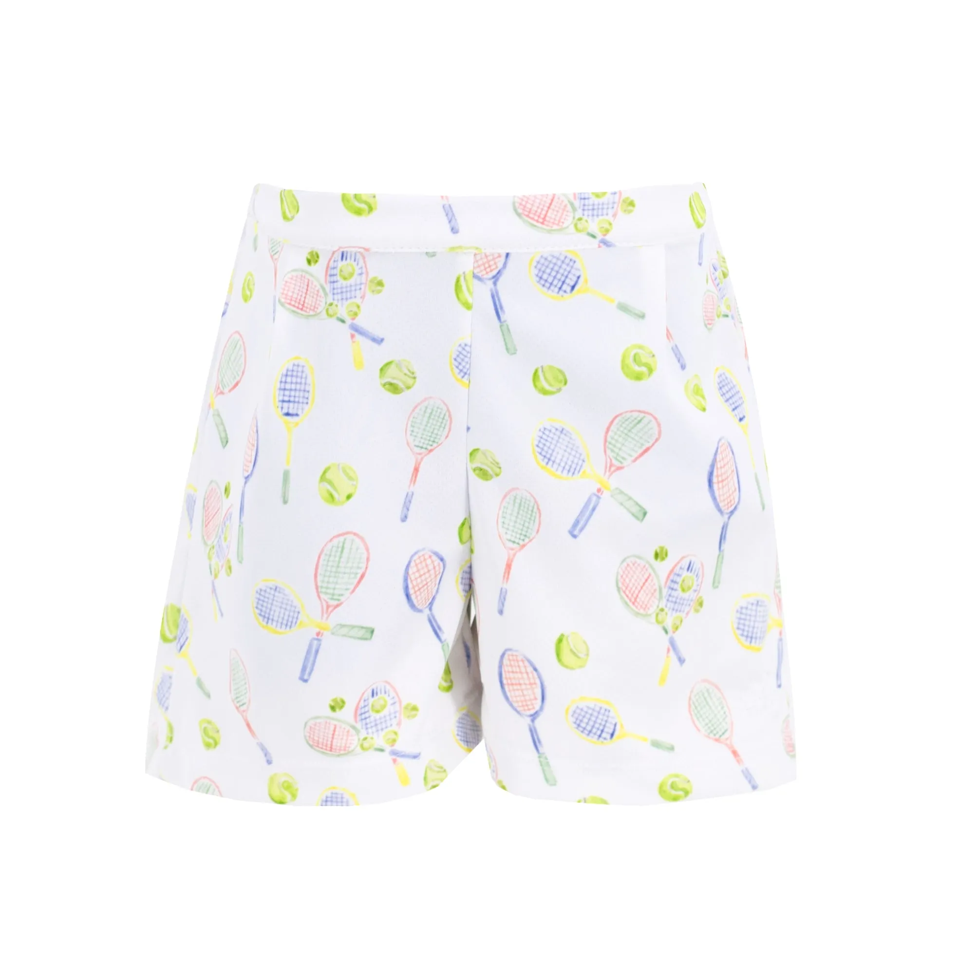 Roger Boy Shorts - Racket Print