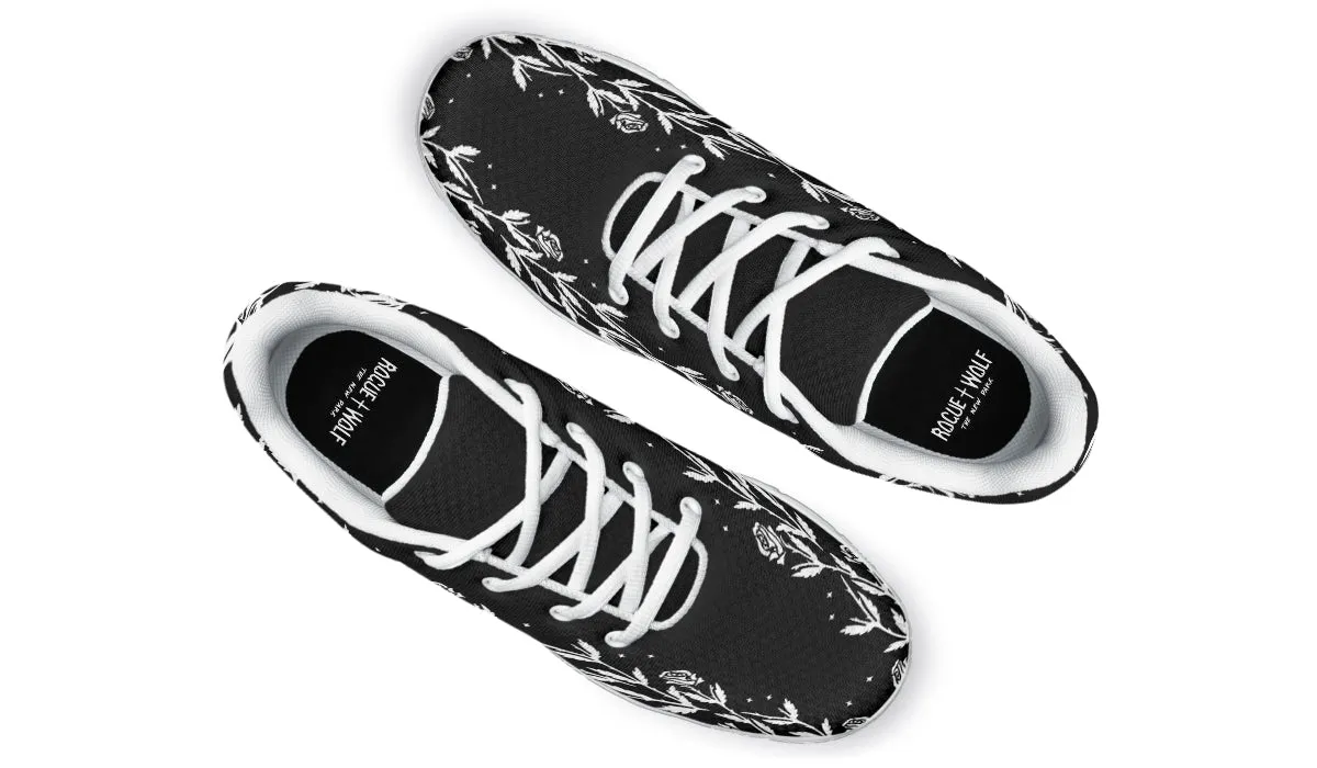 Rosy Night Athletic Sneakers - Light Breathable and Comfortable Sports Shoes with Anti-Slip Soles