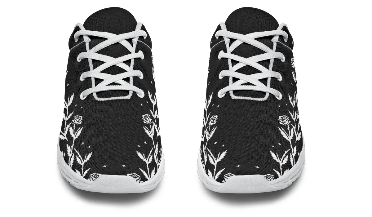 Rosy Night Athletic Sneakers - Light Breathable and Comfortable Sports Shoes with Anti-Slip Soles