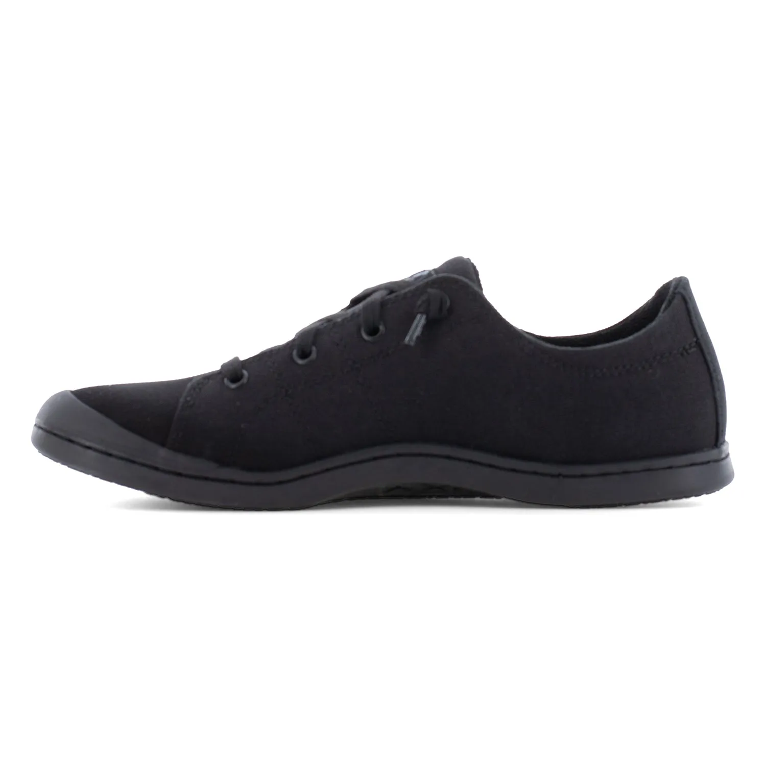 Roxy at Work Womens Bayshore Lifestyle Black Canvas Work Shoes