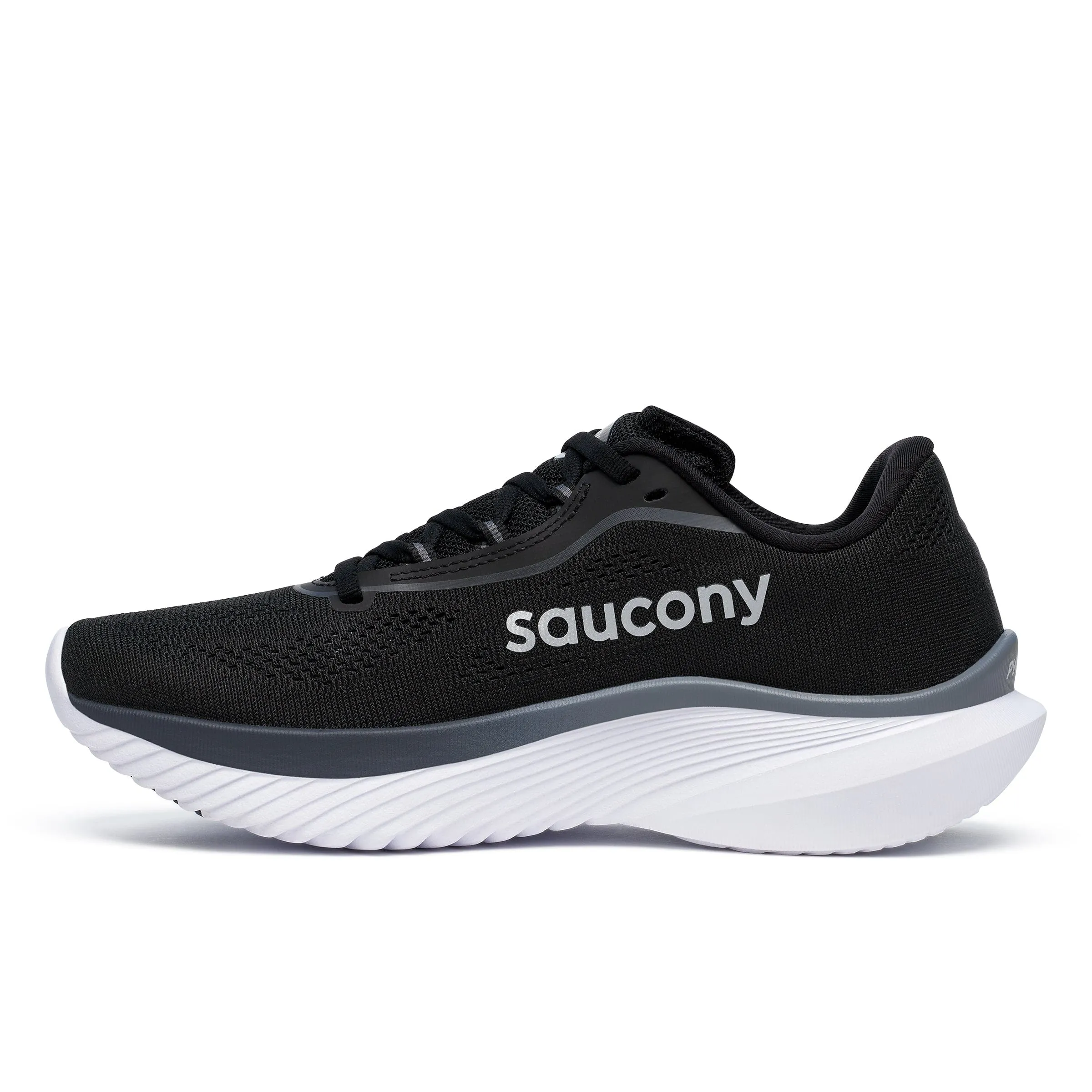 Saucony Kinvara 15 Women's Running Shoes Black/White AW24