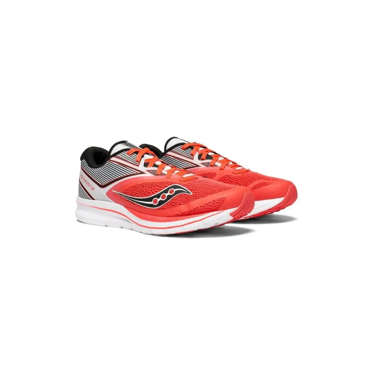 Saucony Kinvara 9 Red White Women Shoes