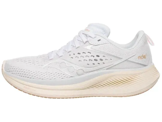 Saucony | Ride 17 | Women's | White/Pearl