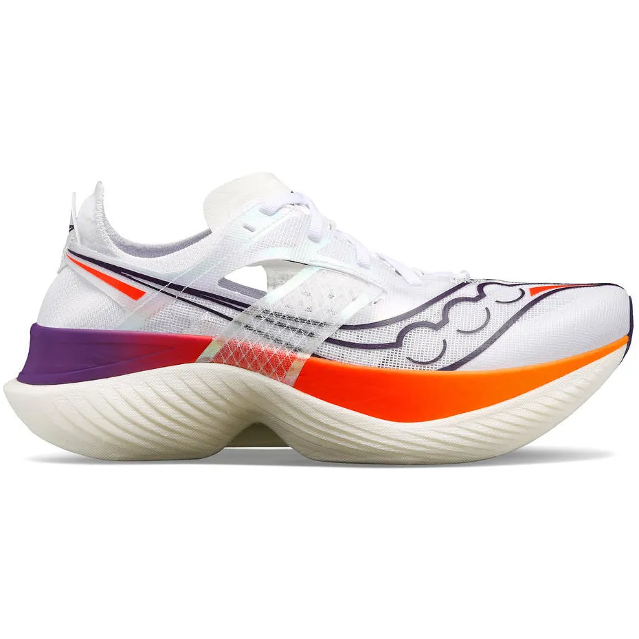 Saucony Women's Endorphin Elite Running Shoes White / Vizired