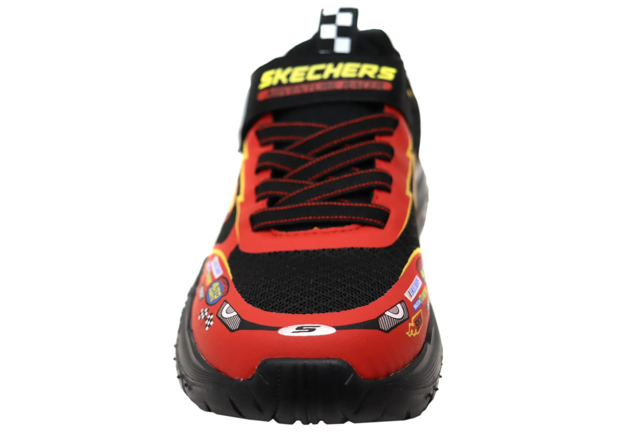 Skechers Boys Kids Skech Tracks Comfortable Slip On Shoes