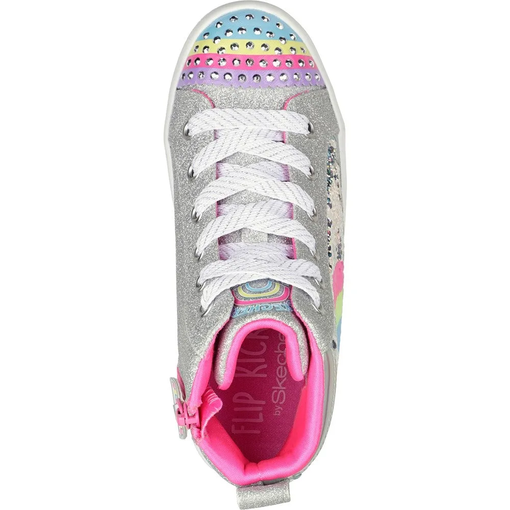 Skechers Flip Kicks Twi-Lites 2.0 Rainbow Daydreams Boot