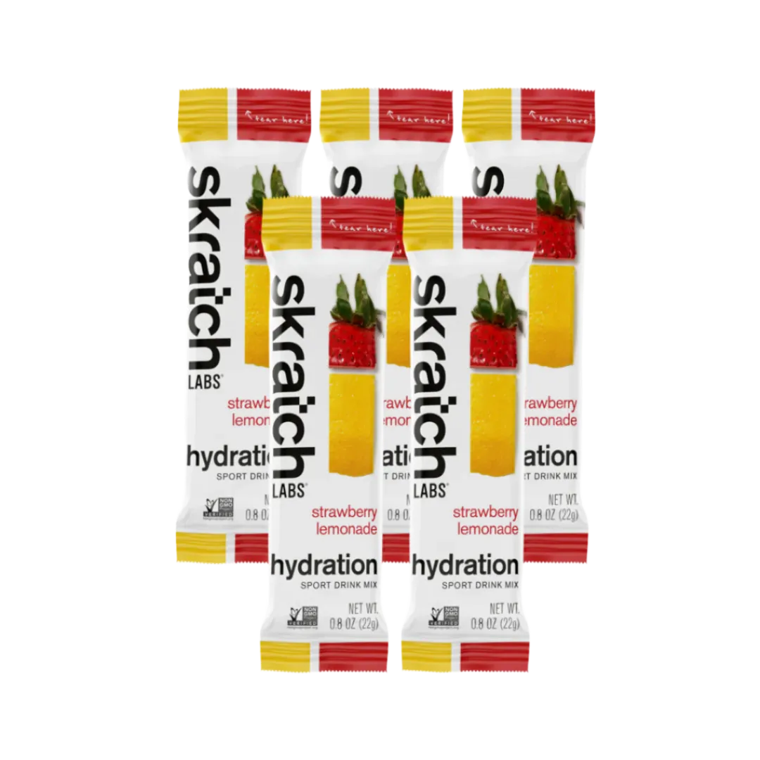 Skratch Labs - Sport Hydration Drink Mix - Strawberry & Lemonade