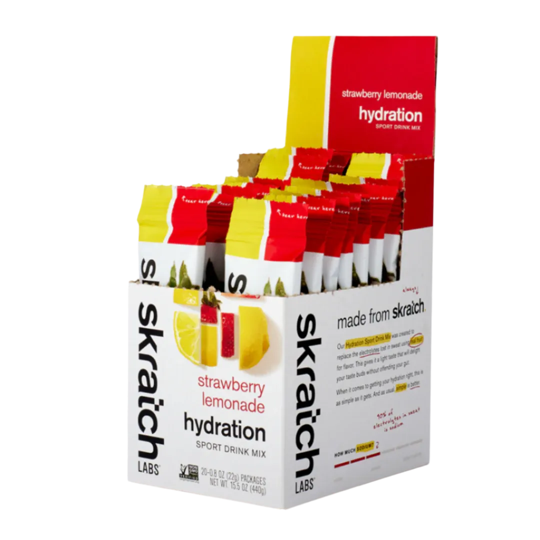 Skratch Labs - Sport Hydration Drink Mix - Strawberry & Lemonade