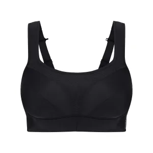 StayInPlace High Support Sports Bra D-cup Black | Buy StayInPlace High Support Sports Bra D-cup Black here | Outnorth