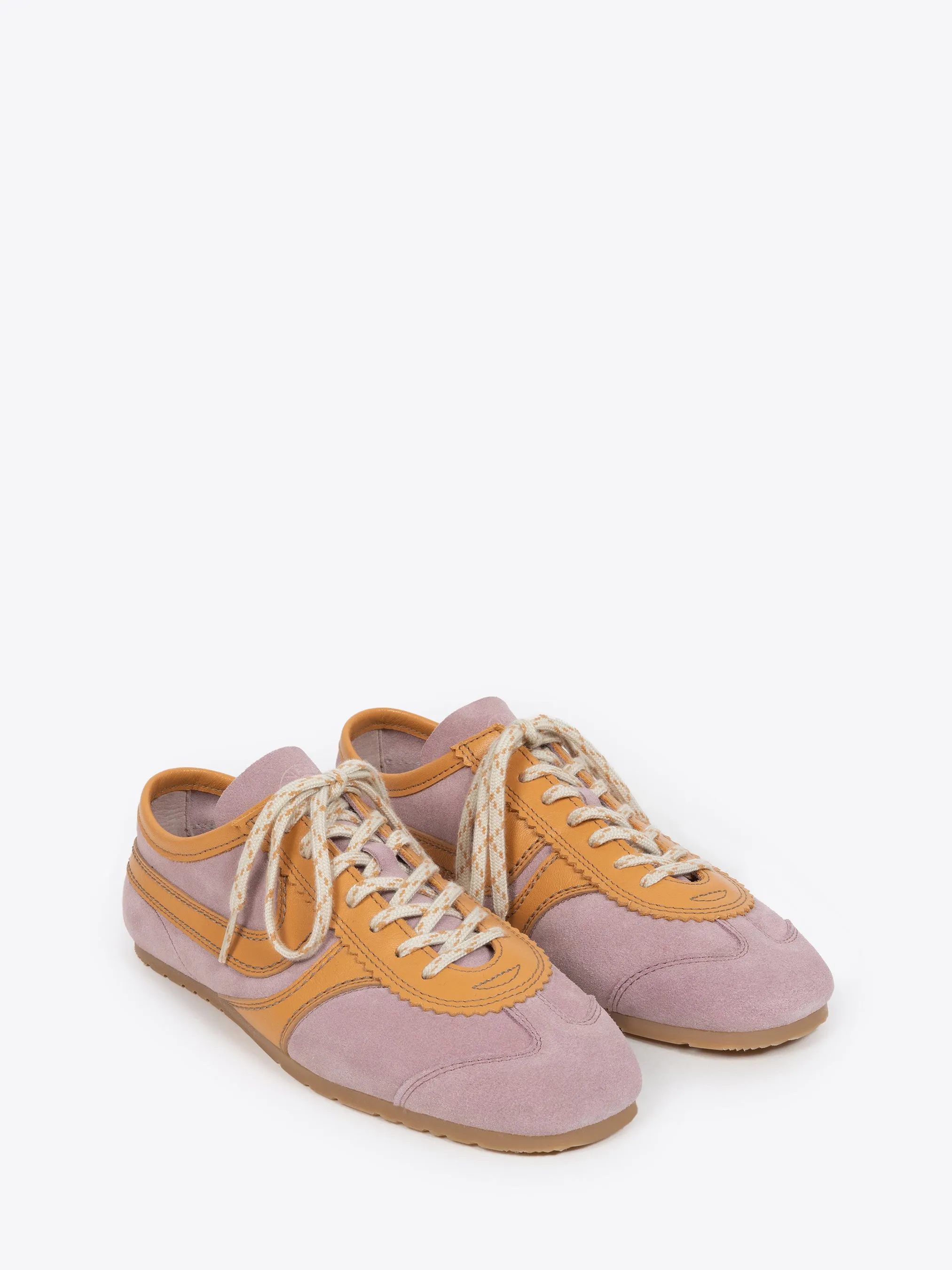 Suede sneakers