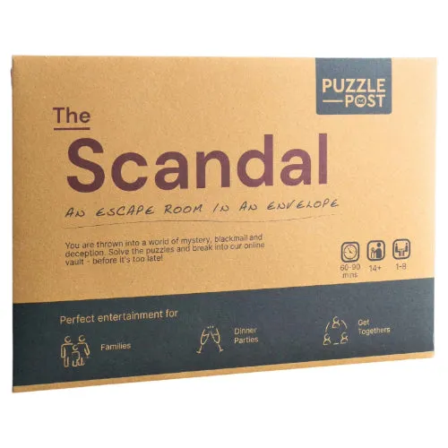 The Scandal: An Escape Room in an Envelope - Puzzle Post