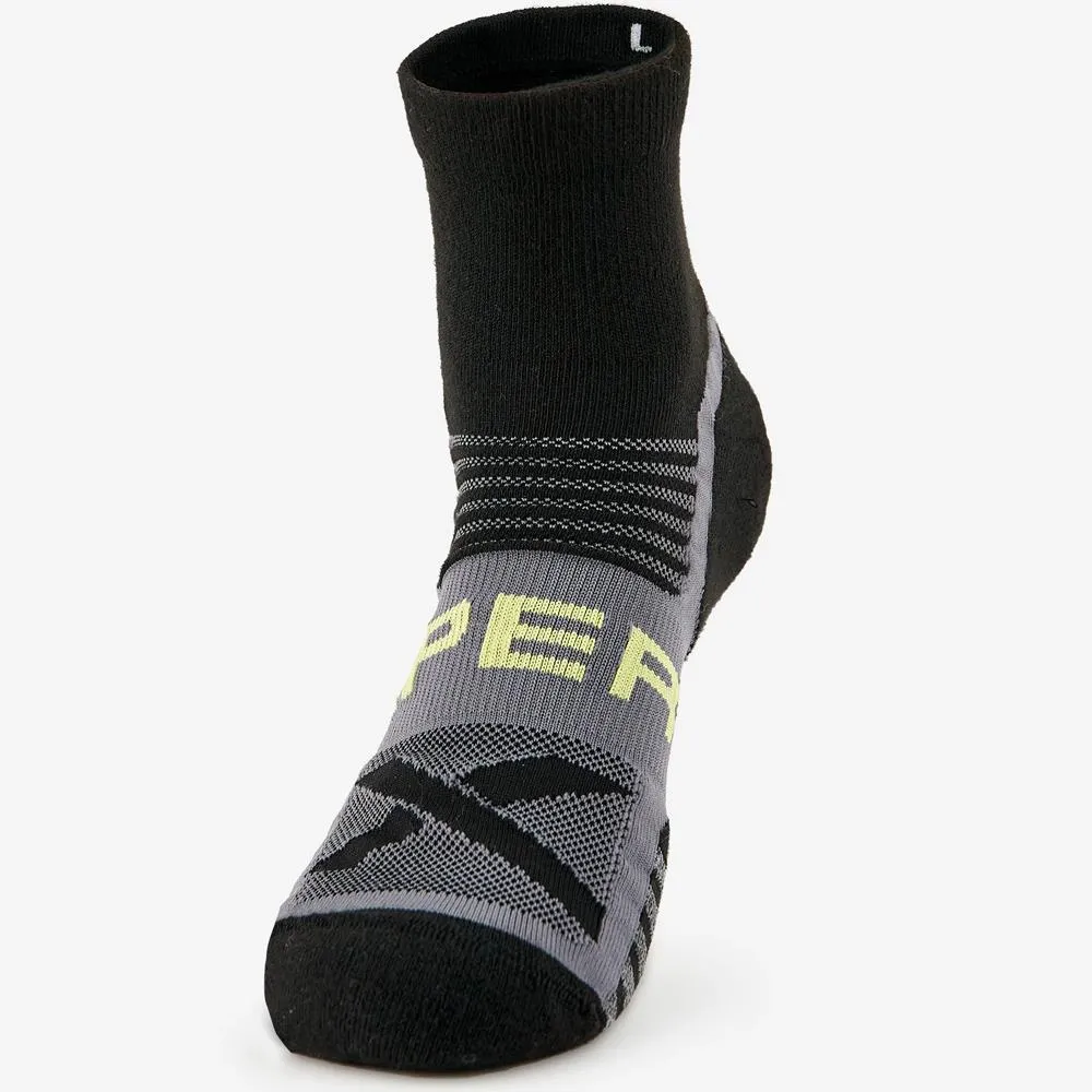 Thorlo Experia UltraLight Padded Ankle Socks - Black