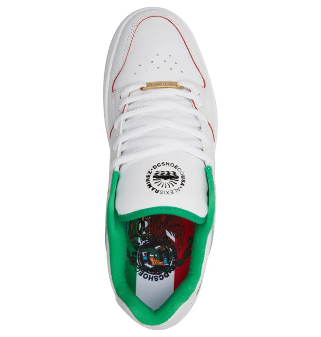 Tênis DC Shoes Manteca Alexis White / Red