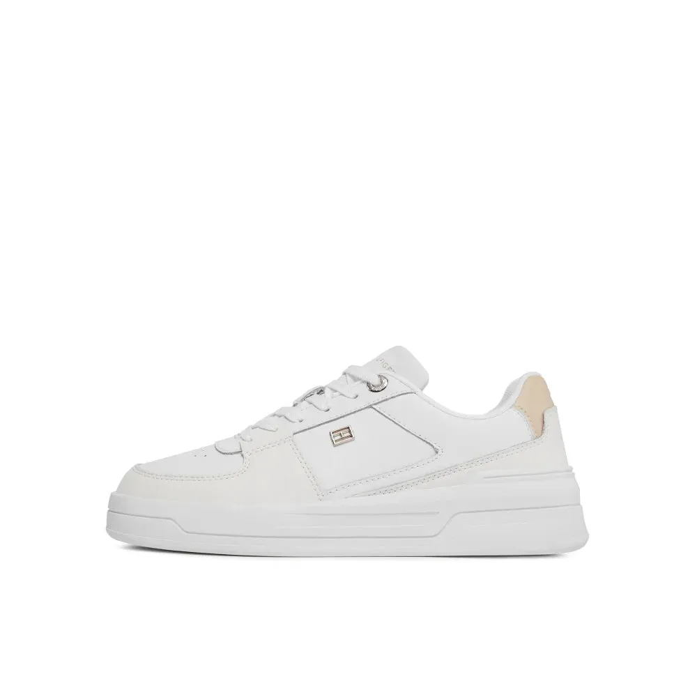 Tommy Hilfiger Essential Basket Sneaker FW0FW07684-WHTBEG