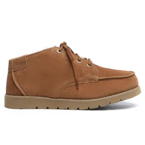 UGG Lace Up Sheepskin Men Ankle Boots